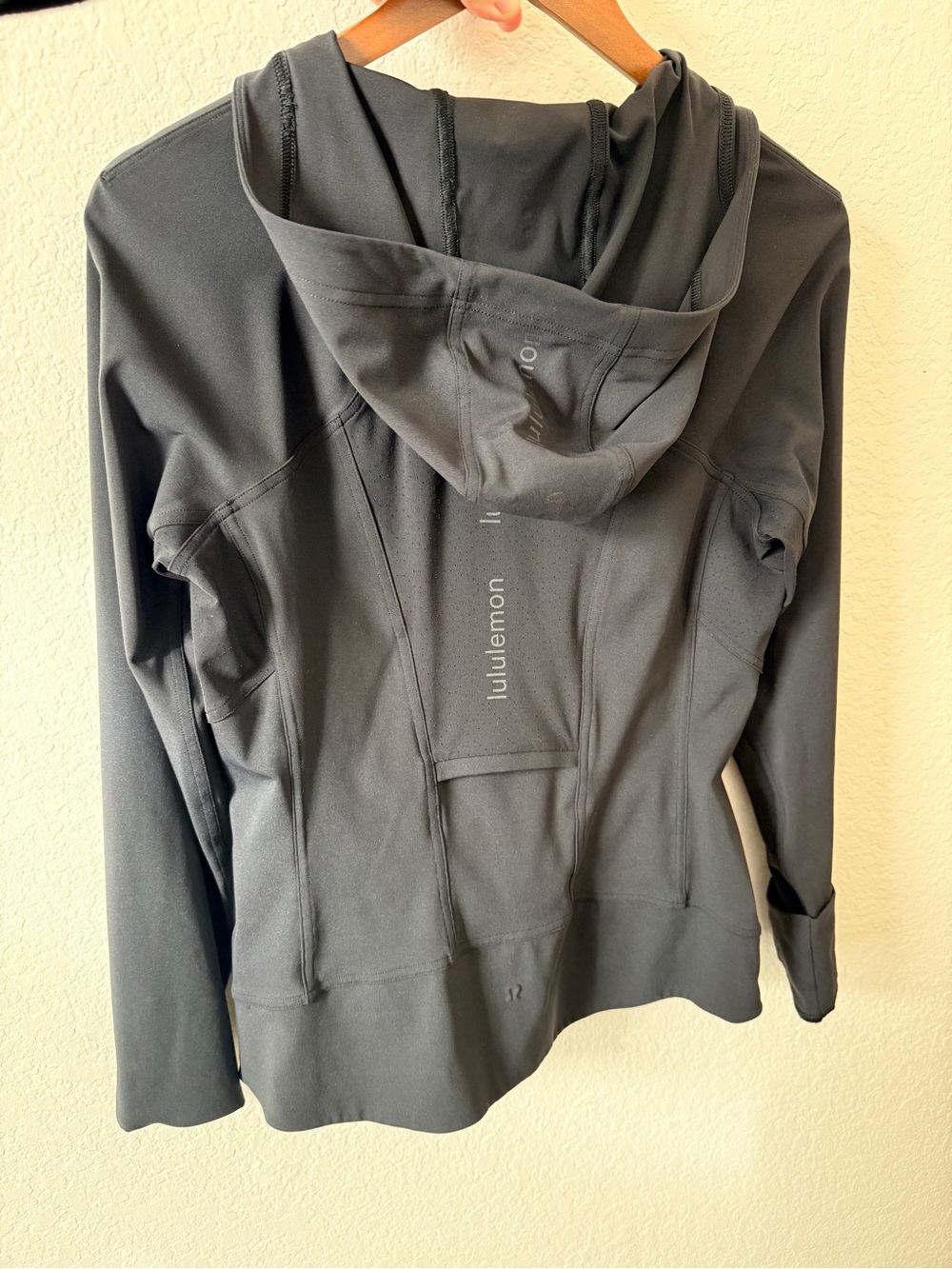 Lululemon Dash into Dusk Black Hooded Utility Zip Jacket - Picture 4 of 5